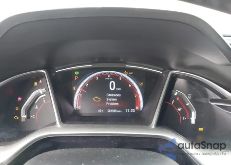 2019 Honda Civic Sport z USA, uszkodzony, nr VIN 2HGFC2F88KH533501